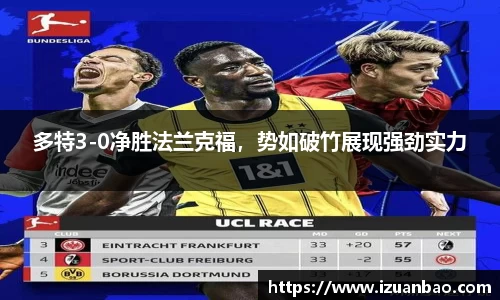 多特3-0净胜法兰克福，势如破竹展现强劲实力